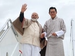Prime Minister Narendra Modi concluded his two-day visit to Bhutan and emplaned for New Delhi on Saturday morning. (PTI)