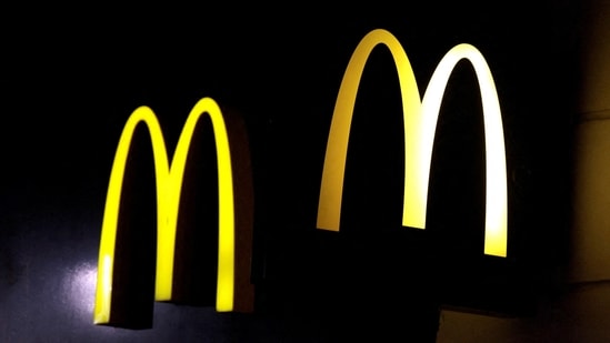 McDonald's closed in Sri Lanka: McDonald's logo is seen outside a store. The stores have been closed in Sri Lanka following a hygiene issue. (Reuters)