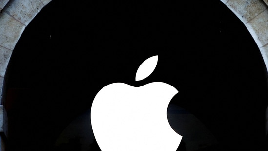 An Apple logo is pictured in an Apple store in Paris, France. Apple has purchase Canadian startup DarwinAI just months before the release of iOS 18 software. (Reuters)