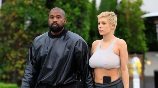 Kanye West with his 'wife' Bianca Censori(Getty Images)