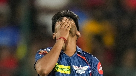 Mayank Yadav has been terrific with the ball in IPL 2024.(PTI)