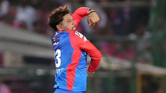 Delhi Capitals' Kuldeep Yadav(ANI)