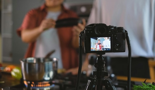 A quality vlogging camera enhances your brand image as a serious content creator. (Pexels)
