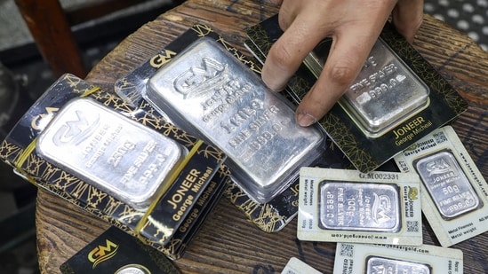 Silver prices: On the white metal, brokerage Motilal Oswal Financial Services said that they continue to be strongly positive over the next few months. (Reuters)