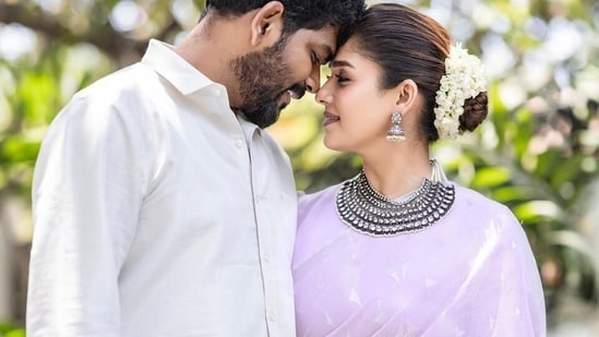 Vignesh Shivan and Nayanthara shared PDA-filled pictures on Instagram.(Instagram)