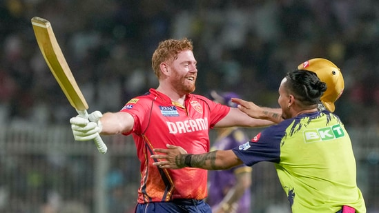 Punjab Kings defeated Kolkata Knight Riders by eight wickets in their IPL 2024 fixture, at Eden Gardens.(PTI)