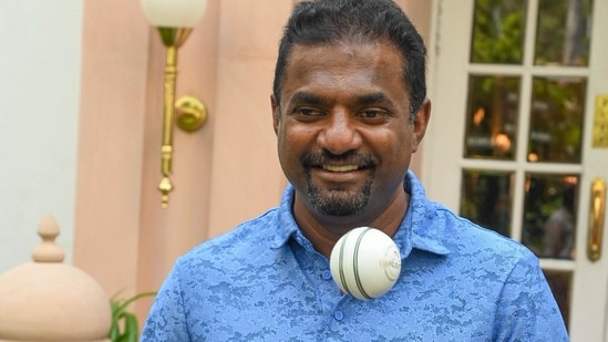 Former Sri Lankan spinner Muttiah Muralitharan made a huge comparison.(PTI)