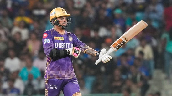 Continuing his good run with bat and ball, Narine showed his batting might first, striking a 39-ball 81 (6x4, 7x6) – this is his third fifty while he also has a century – to propel KKR to 235/6 before taking 1/22 to help crush Lucknow Super Giants’ hopes of any meaningful response (PTI)