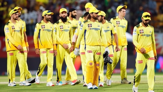 Chennai Super Kings are currently placed at the third spot on the points table.(IPL)