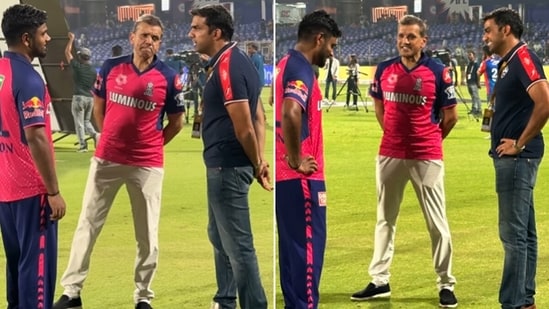 Parth Jindal had a contrasting gesture for Sanju Samson after the match(Delhi Capitals-Instagram)