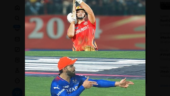 Virat Kohli giving a send-off to Rossouw