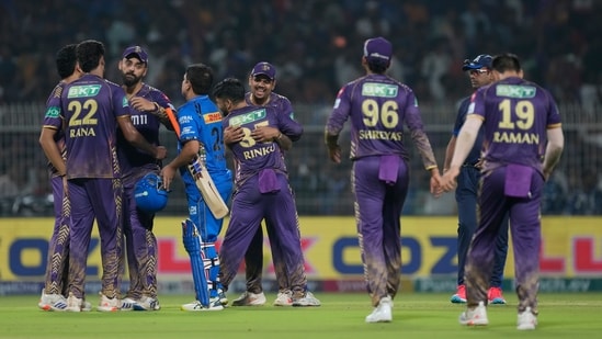 Kolkata Knight Riders (157/7) outclassed Mumbai Indians (139/8) by 18 runs and became the first team to qualify for the playoffs in IPL 2024.