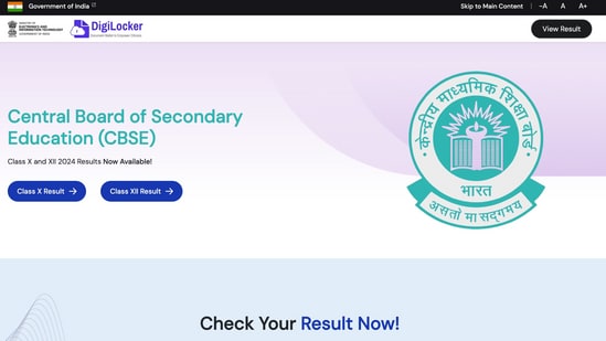 CBSE Result 2024 LIVE: CBSE Class 10, 12 marks announced, direct links