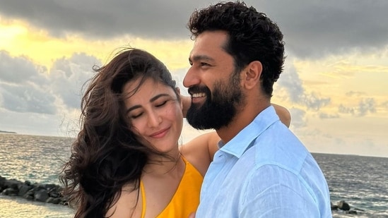 In July 2023, as Katrina Kaif turned 40, husband Vicky Kaushal gave us a sneak peek into the birthday celebrations amid sun and sand. He wrote in his caption, "In awe of your magic… everyday. Happy Birthday my love! (All photos: Instagram/ Katrina Kaif and Vicky Kaushal)