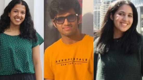 Sriya Avasarala, Aryan Joshi and Anvi Sharma lost their life in a fatal car accident in US(Instagram/ahs_cricket, ugakalakaar and uga_shikaari)