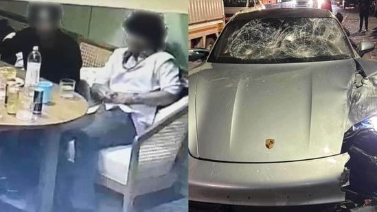 A new video emerged in the Pune Porsche crash case in which the 17-year-old boy is seen in a bar.