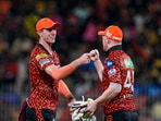 Sunrisers Hyderabad have reached the IPL final for a third time after a comprehensive 36-run win over Rajasthan Royals in Qualifier 2.(PTI)