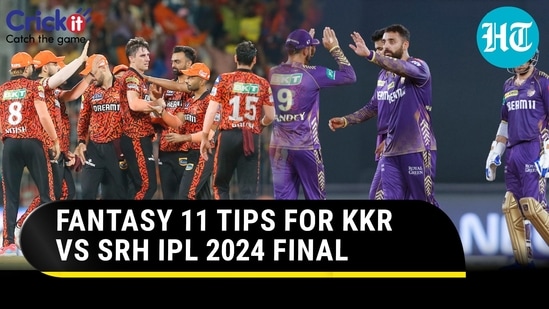Fanstasy 11 Tips For KKR Vs SRH IPL 2024 Final