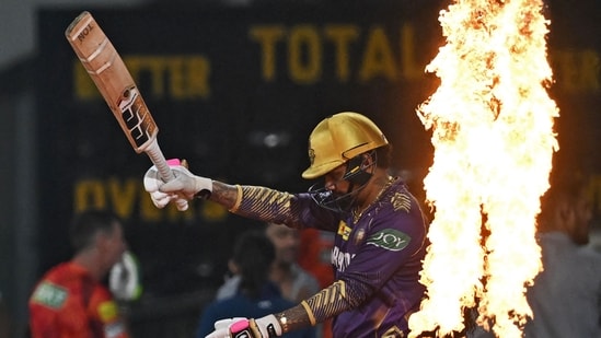 Kolkata Knight Riders' Sunil Narine(AFP)