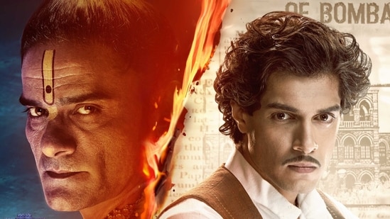 Jaideep Ahlawat and Junaid Khan in a poster of Maharaj