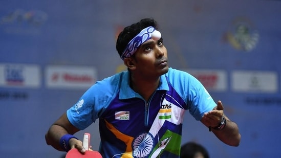  Sharath’s recent men’s doubles partnership has been with G Sathiyan, with whom Harmeet too largely paired up for the team events at the 2022 Commonwealth Games. (Getty Images)