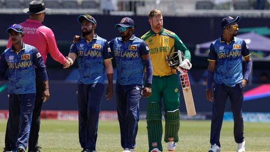 South Africa started their campaign on a positive note with a clinical 6-wicket win over Sri Lanka on a tricky batting surface in New York.(AP)