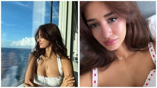 Actor Disha Patani was in Europe for Anant Ambani and Radhika Merchant’s second pre-wedding celebrations between May 29 and June 1. On Friday, she shared a series of photos from the cruise. She also gave a glimpse of her outings. (All pics: Instagram/Disha Patani)