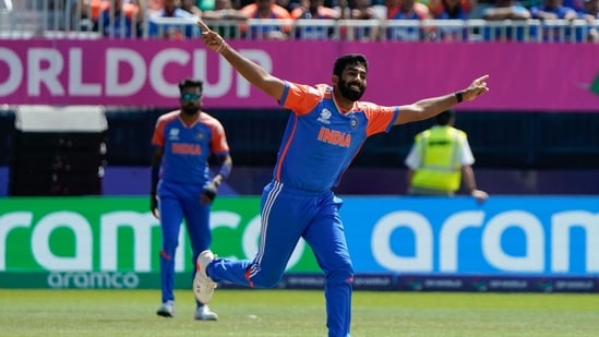 Jasprit Bumrah produced an incredible spell against Pakistan.(AFP)