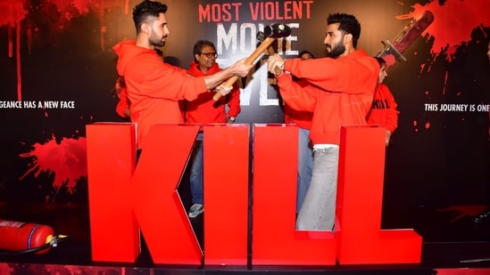 Nikhil Bhat’s Kill has been dubbed as ‘India’s most violent movie ever.’ The film’s trailer was launched in Mumbai on Wednesday in the presence of the cast and crew.