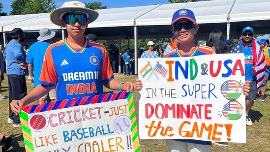 Nassau County Stadium filled with Indian-American pride as India beats USA in T-20(X)