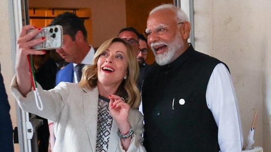 PM Modi was attending the 2024 G7 Summit at the invitation of Italy's Meloni. 