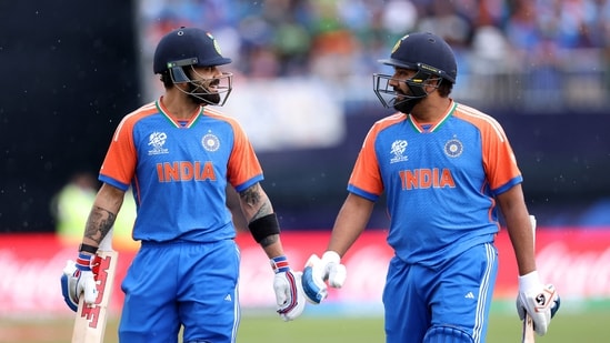 Virat Kohli and Rohit Sharma opened the innings for India in the group stage of 2024 T20 World Cup.(REUTERS)