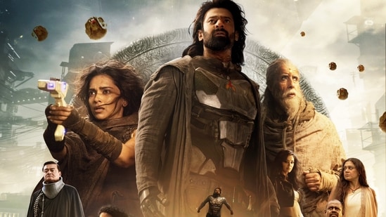 Kalki 2898 AD release trailer: Deepika Padukone, Prabhas, Amitabh Bachchan in a new poster.