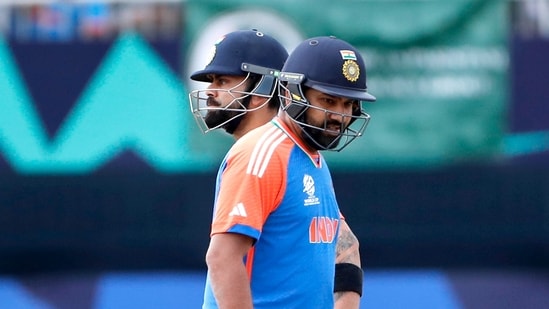 India's openers Rohit Sharma and Virat Kohli during ICC T20 World Cup 2024 (ICC - X)