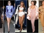 Hello, fashionistas! Get ready to start your week with our roundup of today's best-dressed stars, offering a treasure trove of style inspiration. From daring naked-resque dresses to elegant sartorial gowns, this guide of high fashion promises to dazzle. Explore standout looks from Kylie Jenner and Gigi Hadid at Paris Fashion Week, along with Taylor Swift's stunning white ensemble for Eras Tours and Bella Hadid redefining maternity style. These celebrities have truly stolen the limelight with their stunning look and incredible fashion sense. Scroll down to know all the glam details.(Instagram)