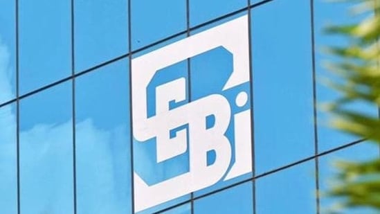 SEBI logo outside the regulators’s office.