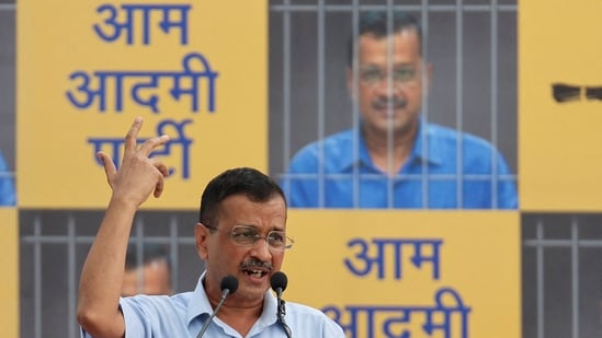 Delhi chief minister Arvind Kejriwal.(Reuters)