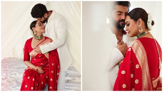 Sonakshi Sinha and Zaheer Iqbal are the perfect couple in new pictures.