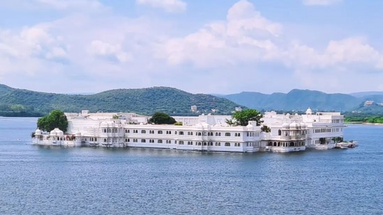 What makes a great hotel great? In frame: The Taj Lake Palace in Udaipur. 