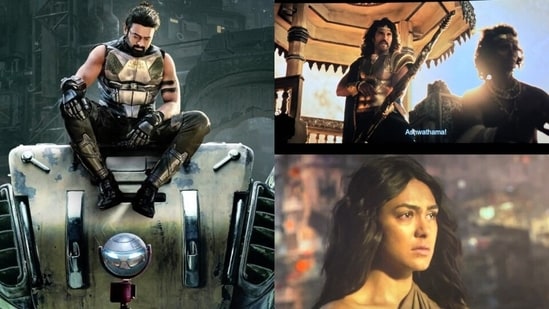 Prabhas, Vijay Deverakonda and Mrunal Thakur in Kalki 2898 AD.