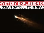 Russia satellite explosion