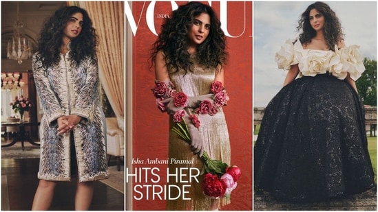 Isha Ambani blossoms in latest photoshoot, donning exquisite floral ensembles(Instagram)