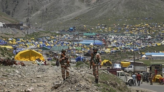 Comprehensive arrangements, including three-tier security, area dominations, elaborate route deployment and checkpoints, have been made to ensure a smooth yatra, said a senior official (PTI)
