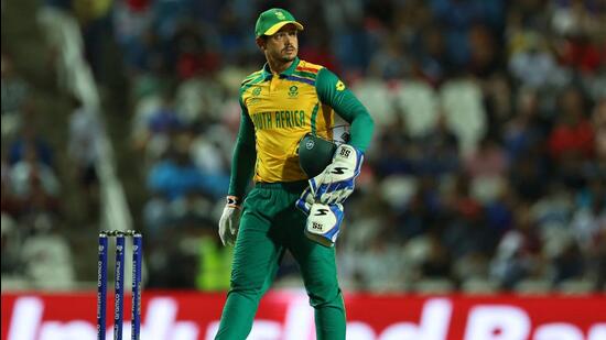 South Africa's Quinton de Kock. (REUTERS)