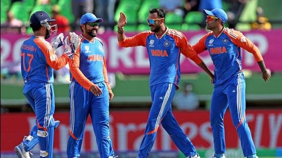 The Indian cricket team will play South Africa in the final. (ANI)