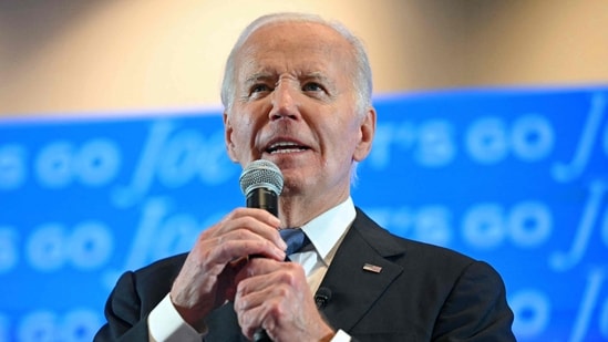 NYT columnist, Biden's close friend, says president's debate performance made him ‘weep’ (Photo by Mandel NGAN / AFP)(AFP)