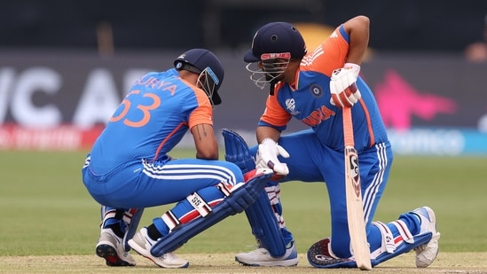 Suryakumar Yadav and Rishabh Pant(Getty Images via AFP)