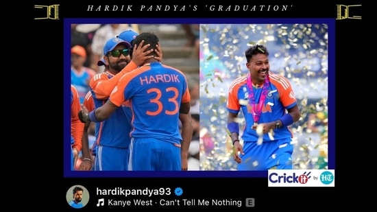 Hardik's detractors have been silenced for good, and his haters, as Kanye rapped in his Grammy award-winning Graduation album - can't tell him nothing(AFP-ANI-HT)