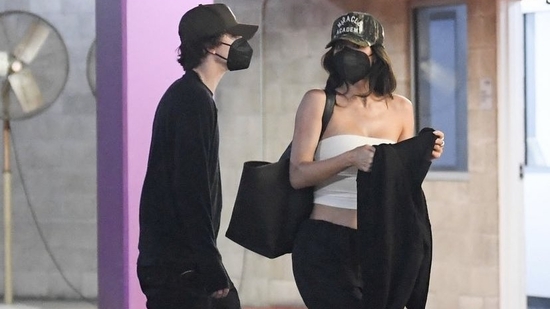 Kylie Jenner and Timothée Chalamet step out together after months for a movie date in Los Angeles. (Instagram)