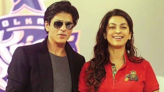 Shah Rukh Khan and Juhi Chawla were co-stars in many films